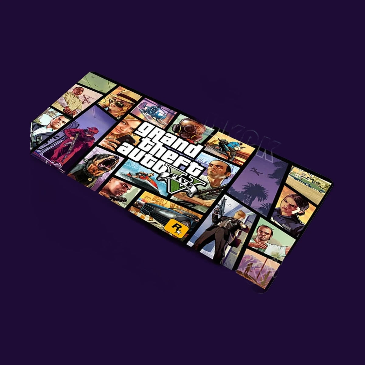 Neon City XL Gaming Desk Mat – photo 3