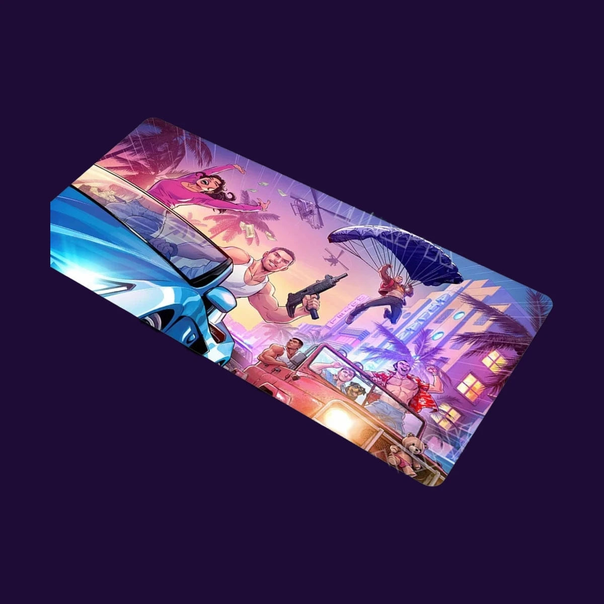 Neon City XL Gaming Desk Mat – photo 10
