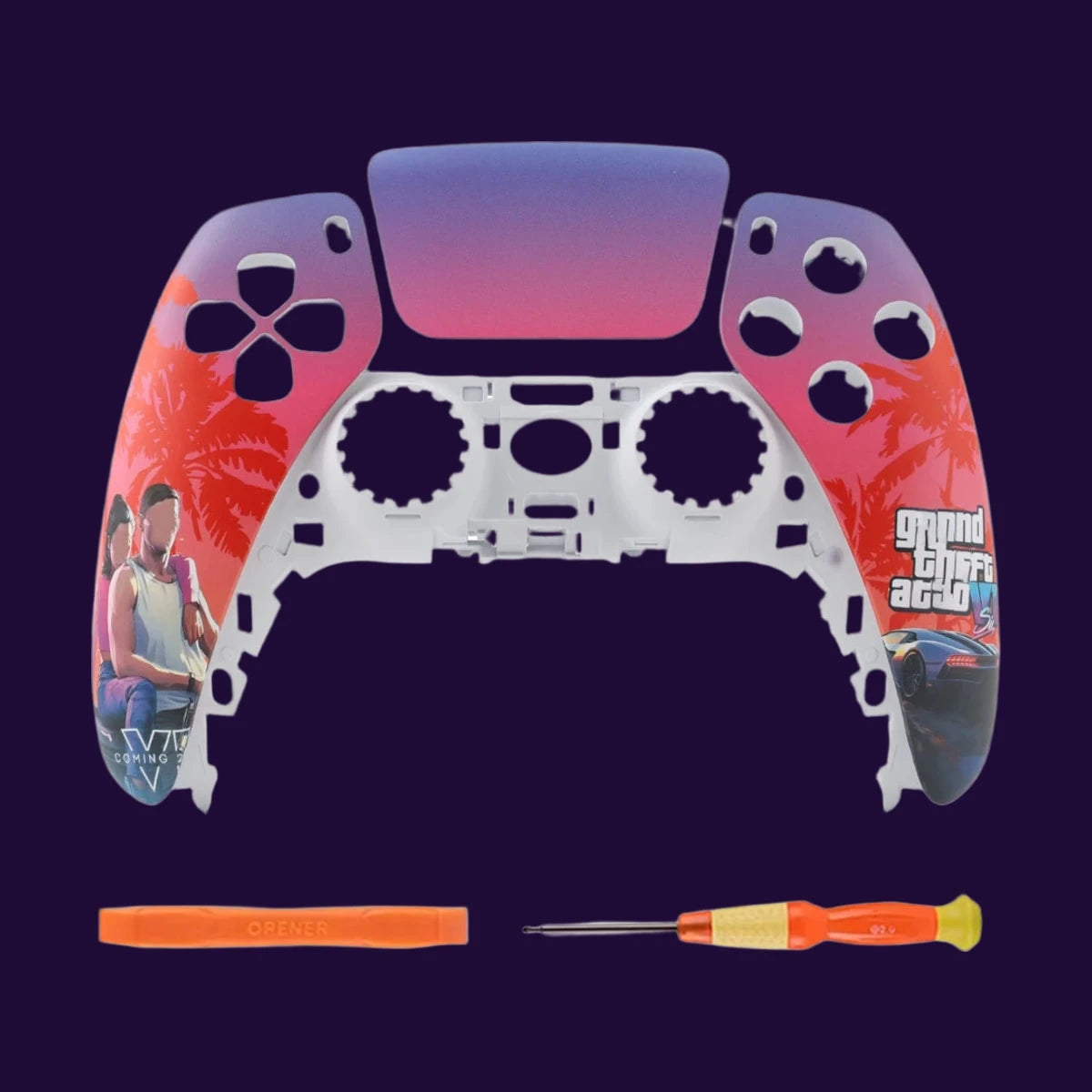 Retro Sunset PS5 Controller Shell – photo 7