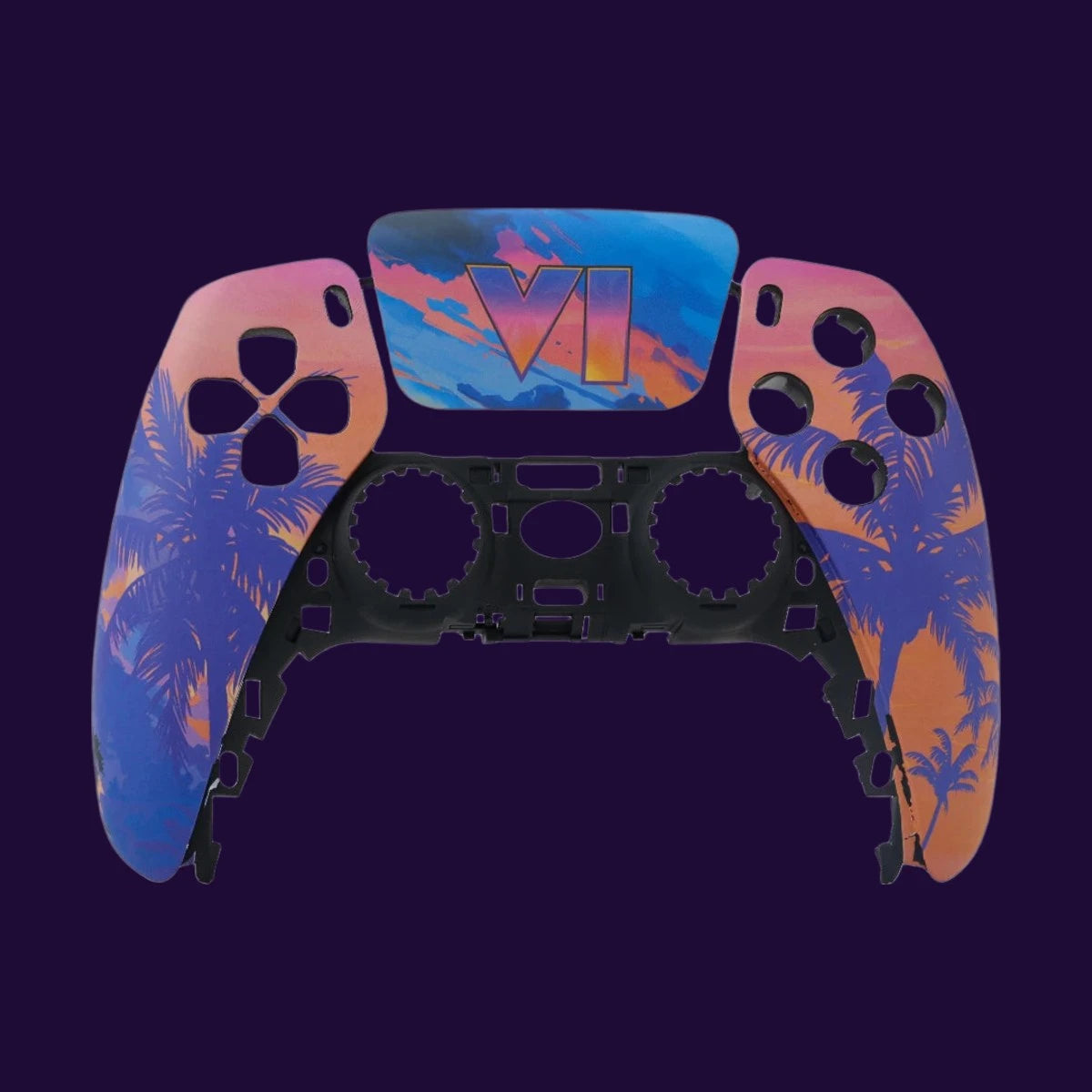 Retro Sunset PS5 Controller Shell – photo 5