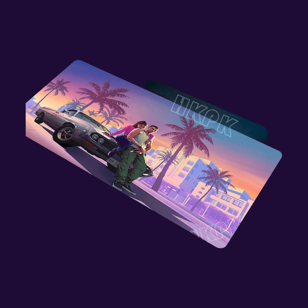 Neon City XL Gaming Desk Mat – photo 1