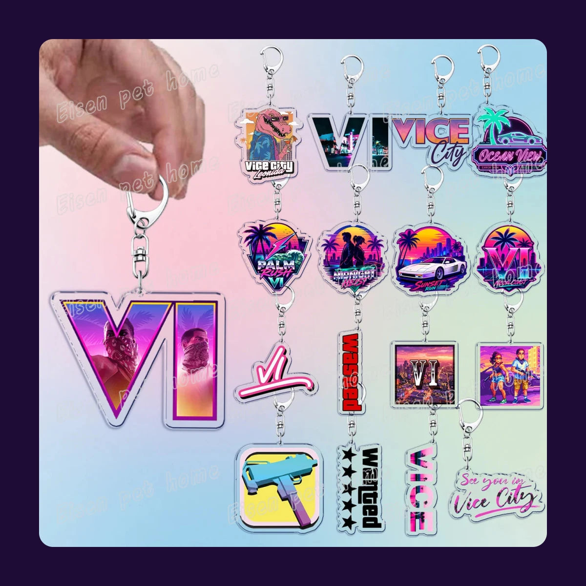 Vice City Keychain – photo 1